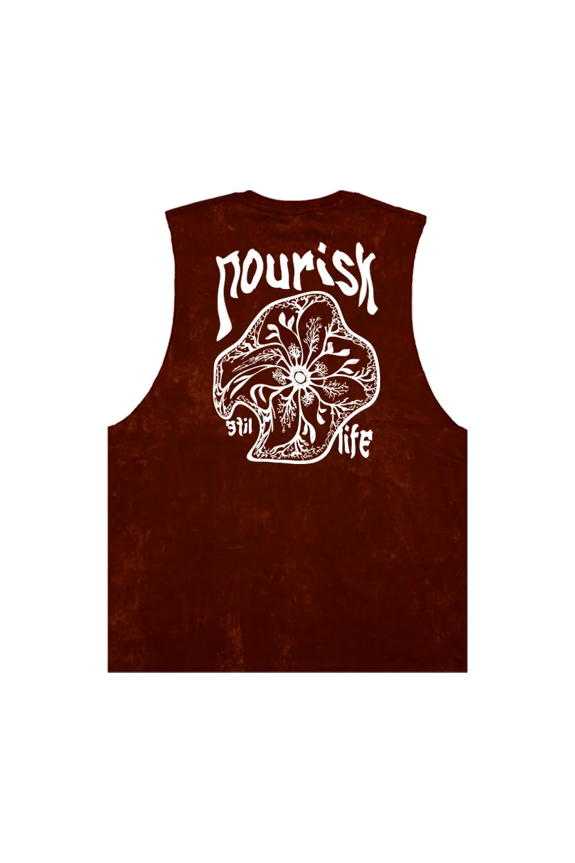 เสื้อกล้ามแขนกุด ผู้ชาย ผ้าคอตตอนฟอกขาว