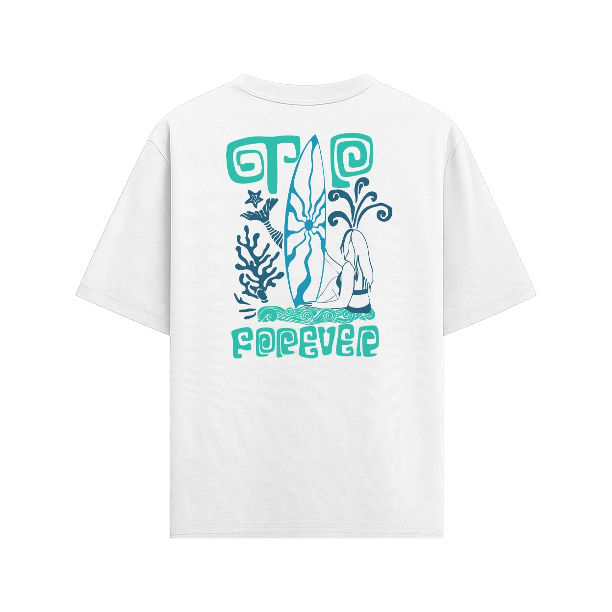 เสื้อยืดธรรมดา ผ้าคอตตอน พร้อมสกรีนลาย