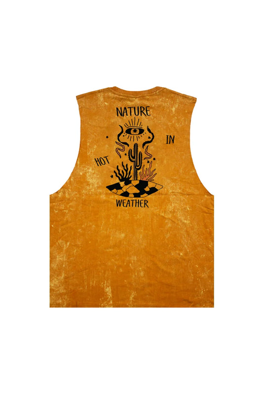 เสื้อกล้ามแขนกุด ผ้าคอตตอนฟอกขาว