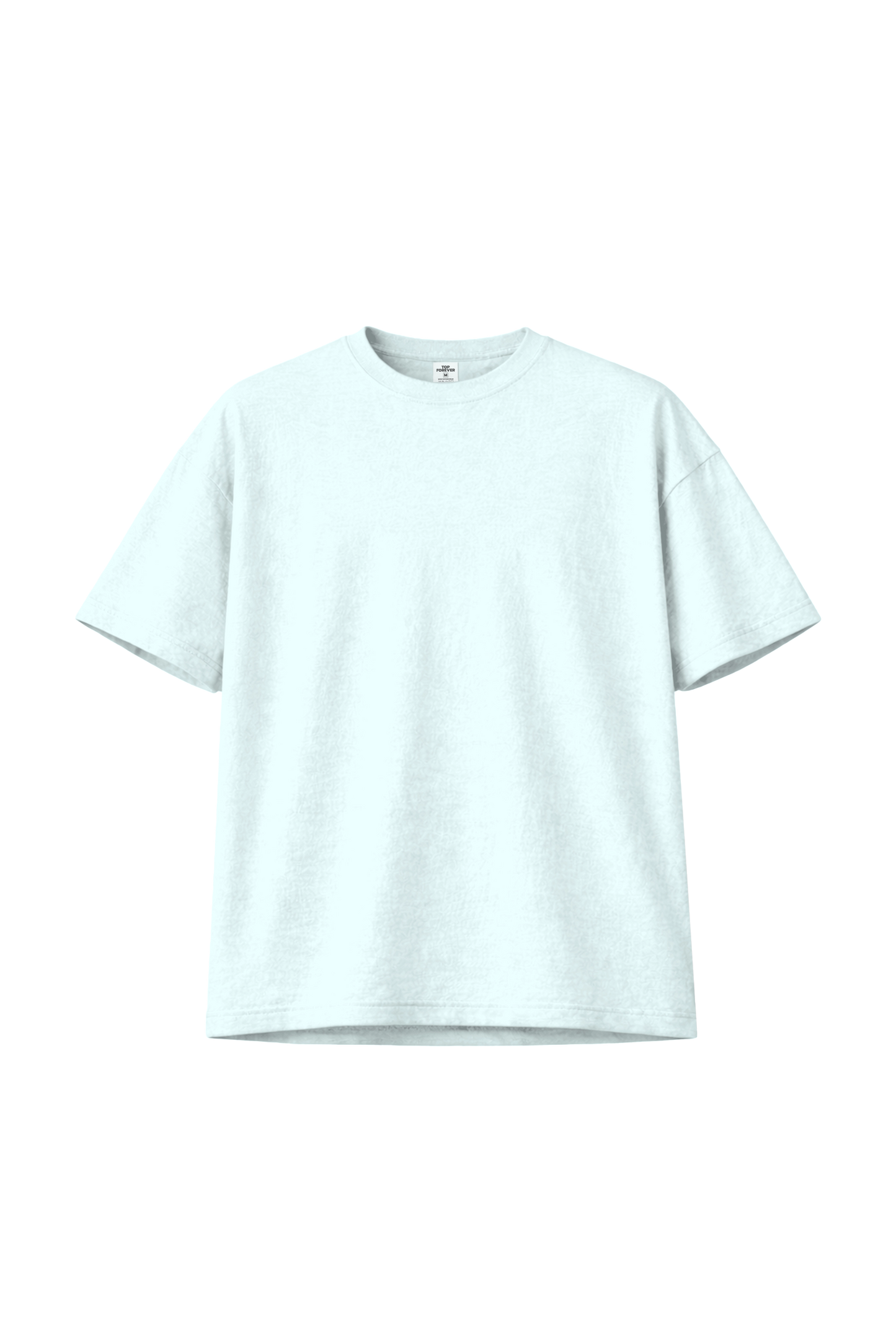 เสื้อยืดโอเวอร์ไซส์ สีพื้น ผ้าลินินผสมฝ้าย