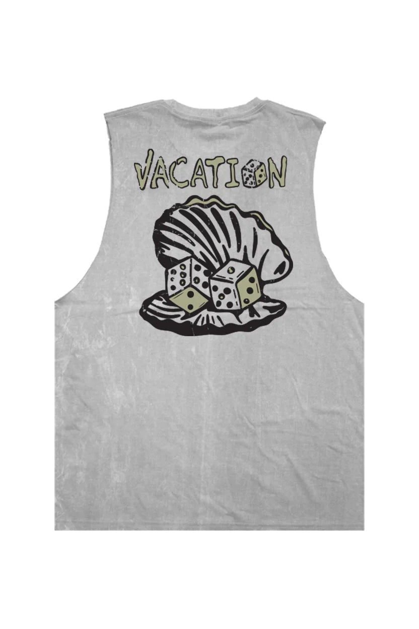 MEN'S TANK TOP ACID WASH - SUEAPHA