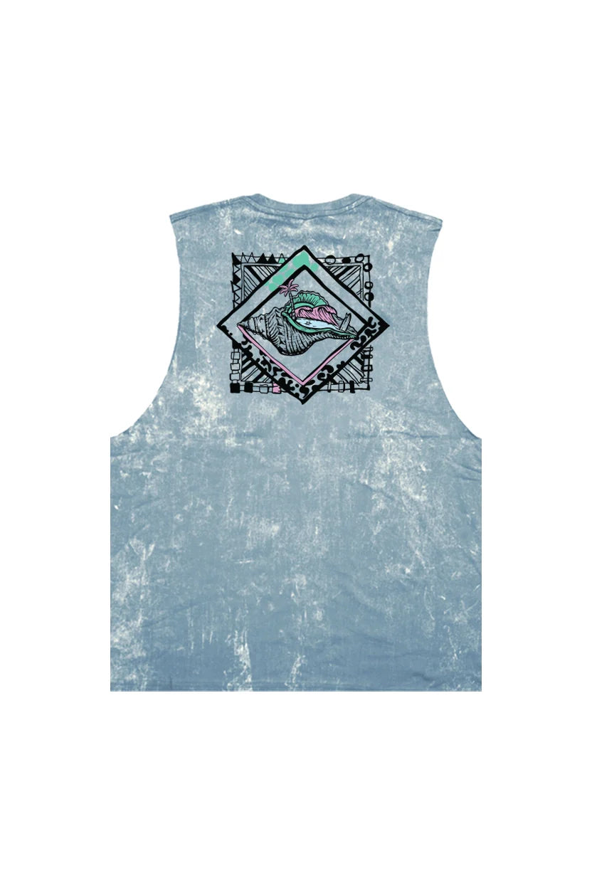 เสื้อกล้ามแขนกุด ผ้าคอตตอนฟอกขาว