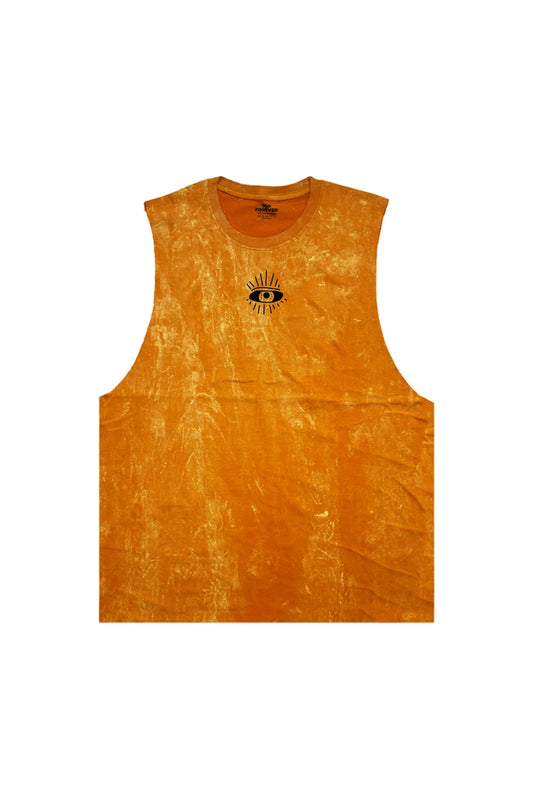 เสื้อกล้ามแขนกุด ผ้าคอตตอนฟอกขาว