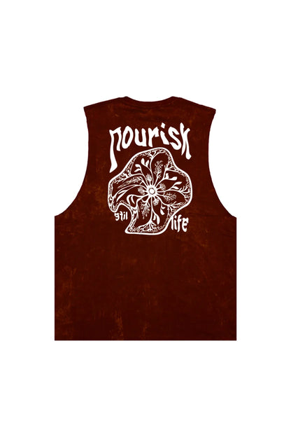 เสื้อกล้ามแขนกุด ผู้ชาย ผ้าคอตตอนฟอกขาว