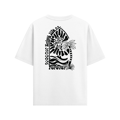 เสื้อยืดธรรมดา ผ้าคอตตอน พร้อมสกรีนลาย