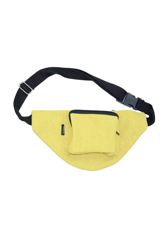 กระเป๋าคาดอก ผ้ากระสอบ