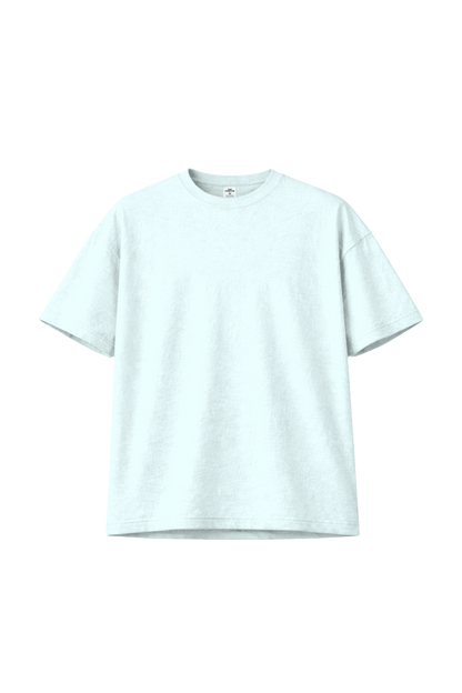 เสื้อยืดโอเวอร์ไซส์ สีพื้น ผ้าลินินผสมฝ้าย