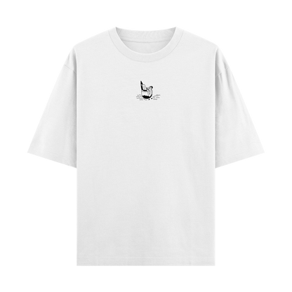 เสื้อยืดธรรมดา ผ้าคอตตอน พร้อมสกรีนลาย