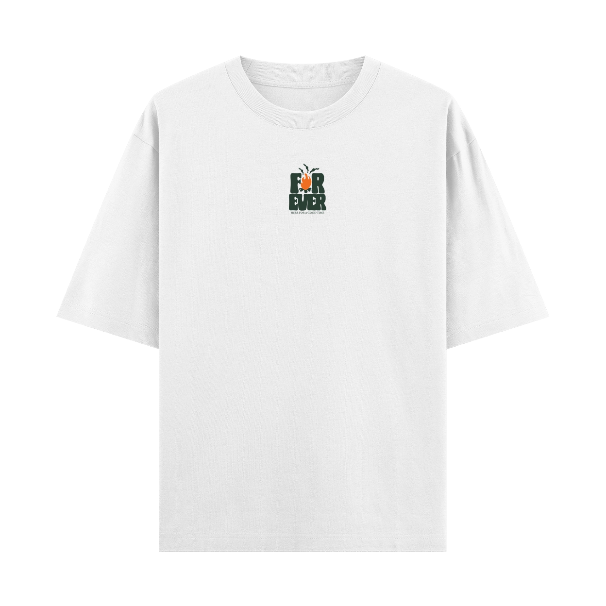 เสื้อยืดธรรมดา ผ้าคอตตอน พร้อมสกรีนลาย