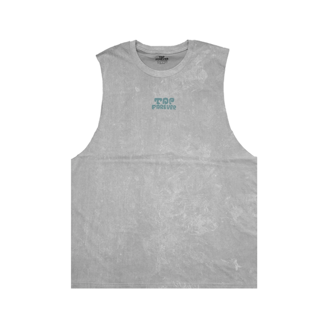 เสื้อกล้ามแขนกุด ผ้าคอตตอนฟอกขาว