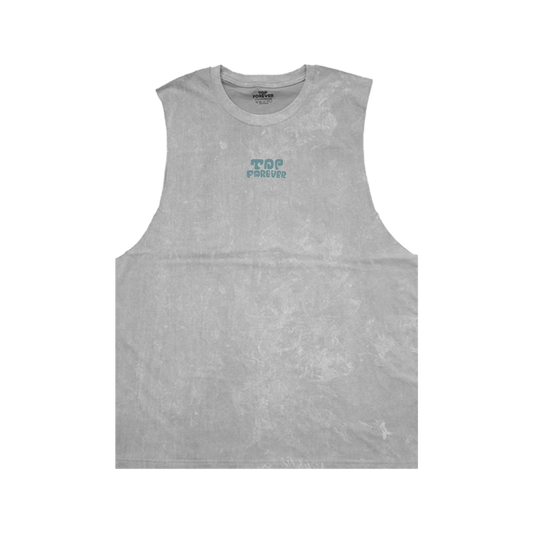 เสื้อกล้ามแขนกุด ผ้าคอตตอนฟอกขาว