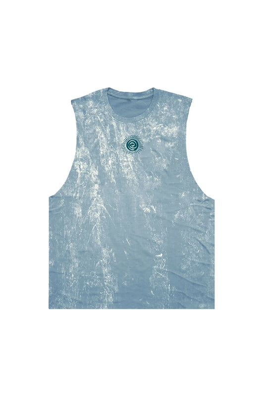 เสื้อกล้ามแขนกุด ผ้าคอตตอนฟอกขาว