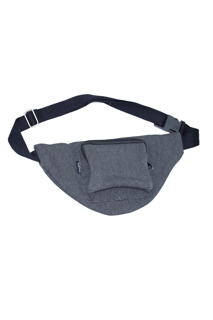 กระเป๋าคาดอก ผ้ากระสอบ