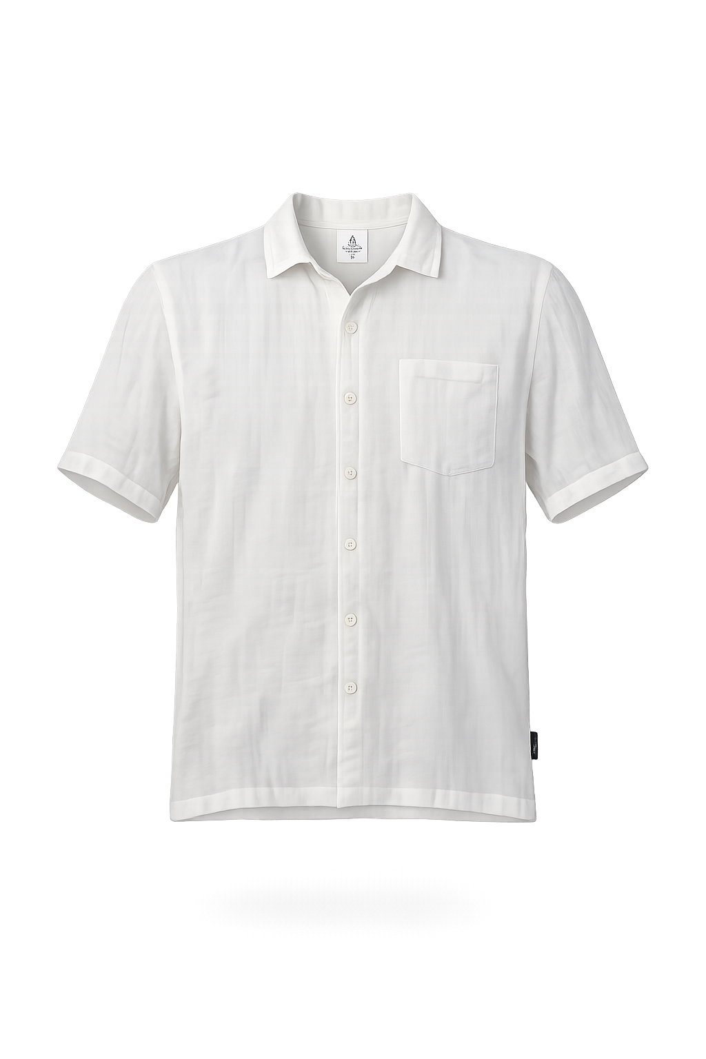 เสื้อเชิ้ตฮาวาย แขนสั้น ผ้าสาลู