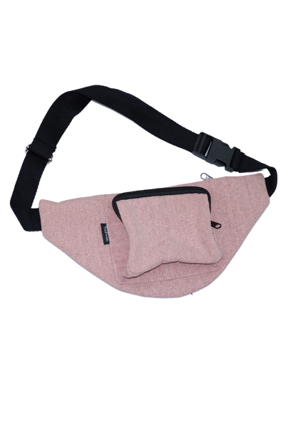 กระเป๋าคาดอก ผ้ากระสอบ