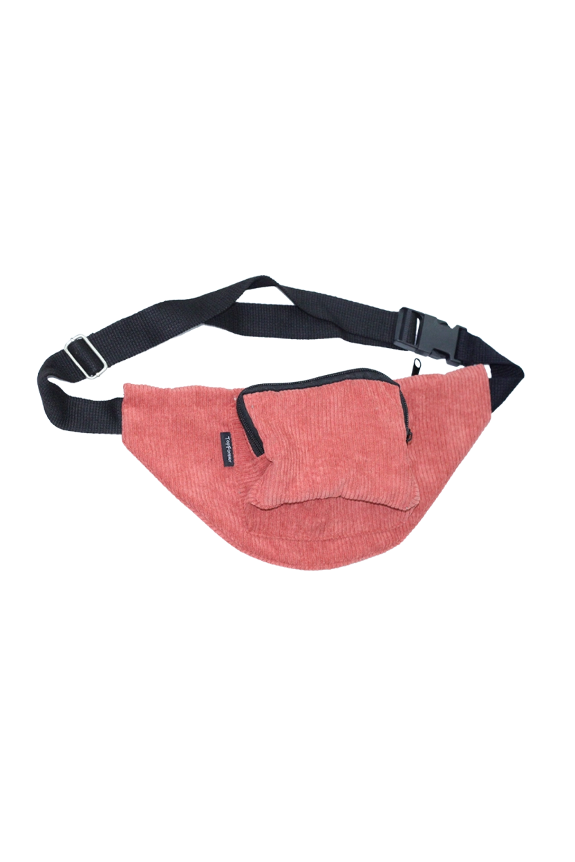 กระเป๋าคาดอก ผ้ากระสอบ