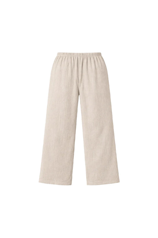 กางเกงขายาว ผู้หญิง ผ้าสาลู