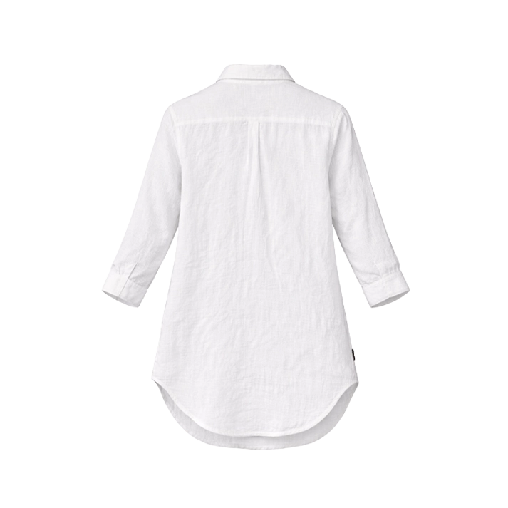 เสื้อเชิ้ตเดรส สำหรับผู้หญิง ผ้าสาลู