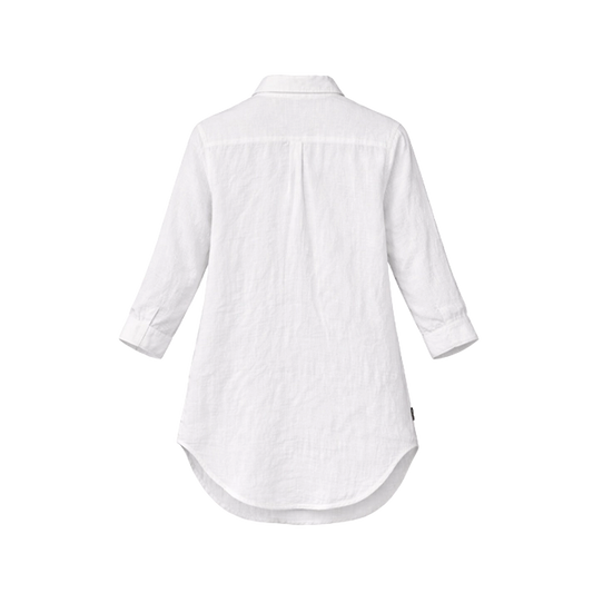 เสื้อเชิ้ตเดรส สำหรับผู้หญิง ผ้าสาลู