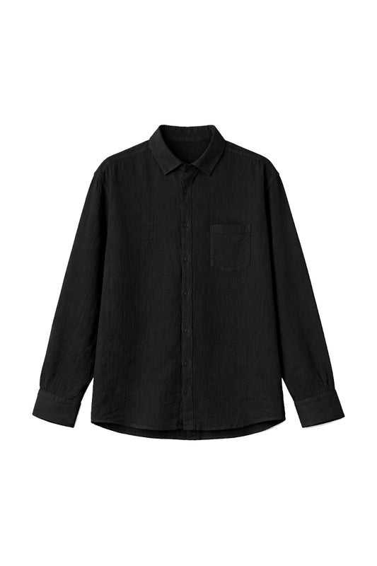 เสื้อเชิ้ตคอปก ผ้าสาลู