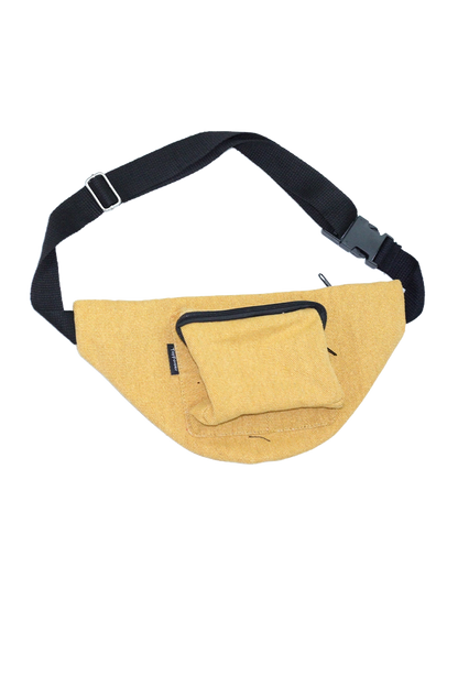 กระเป๋าคาดอก ผ้ากระสอบ